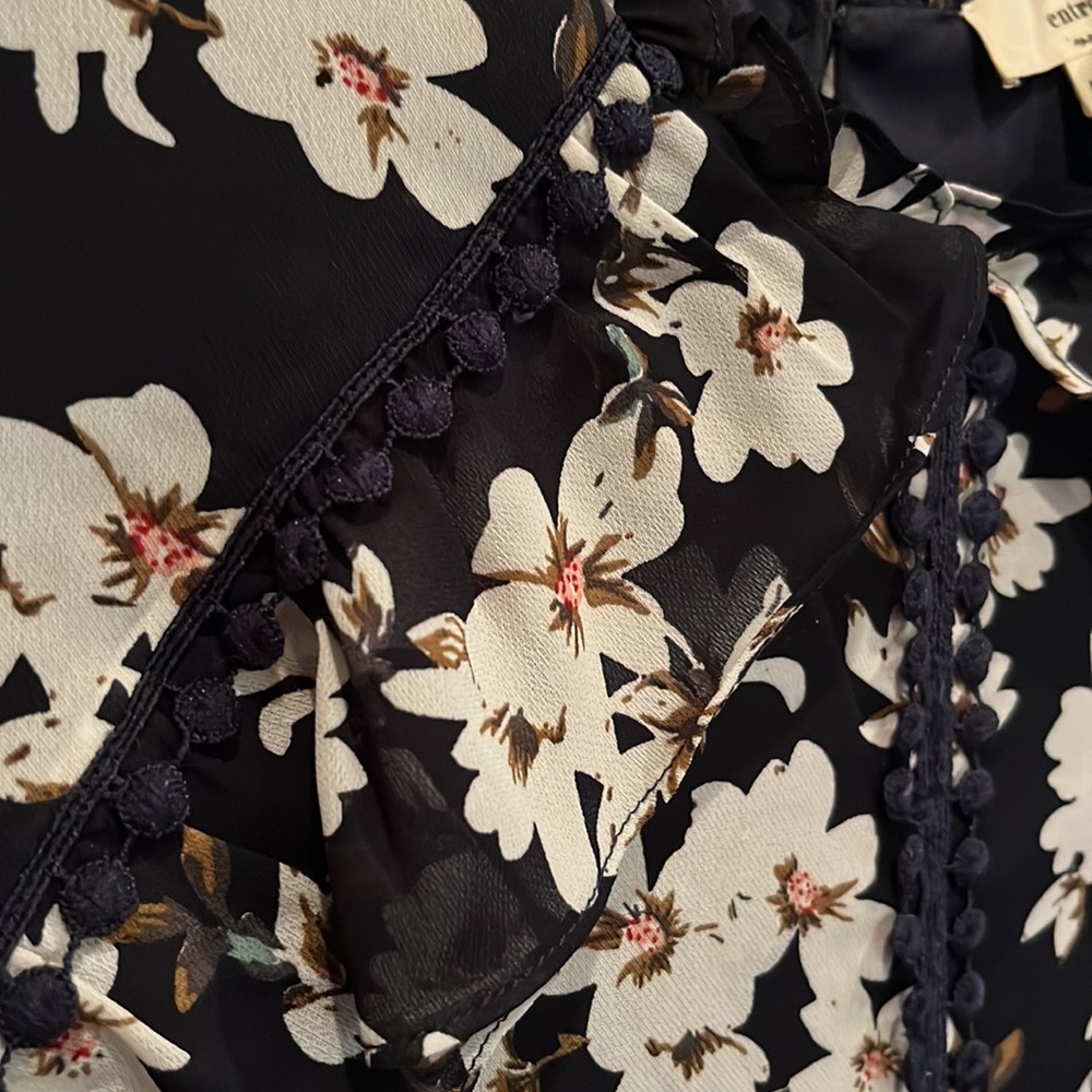 NWOT medium A line dress in deep navy - Picture 4 of 15